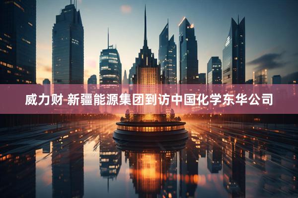 威力财 新疆能源集团到访中国化学东华公司